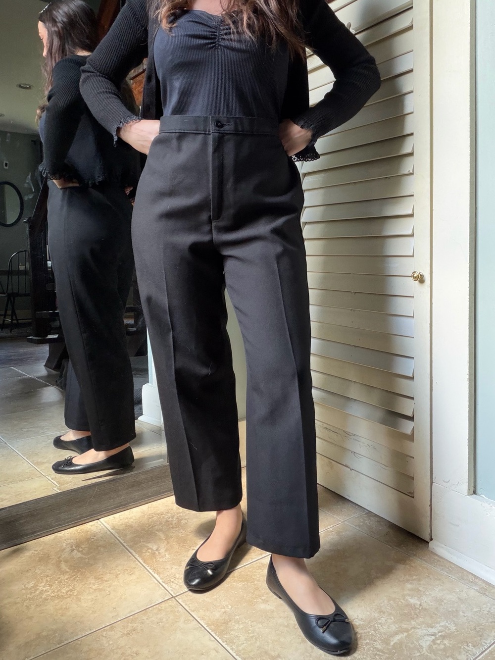 Vintage levis bend over trousers